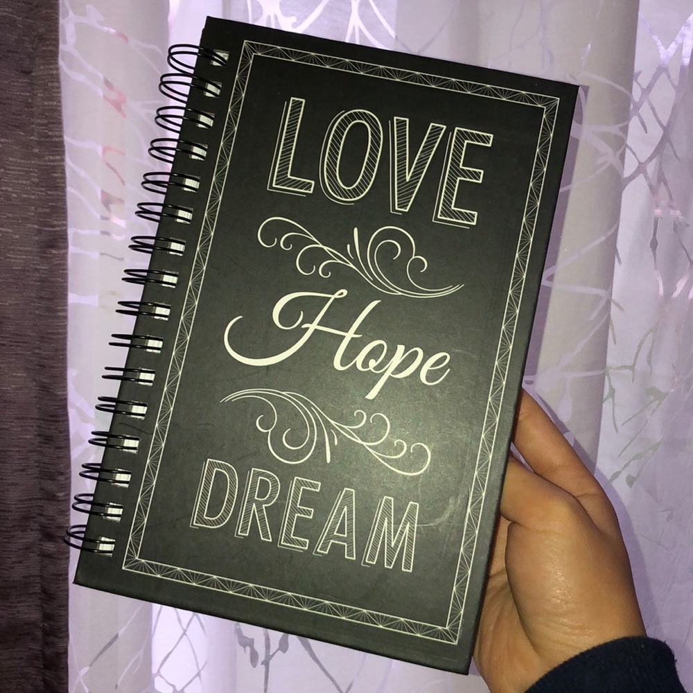 Wire-O Medium Journal Love Hope Dream